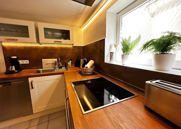 Modernes Mit Terrasse Und Highspeed Internet Zwischen Aalen Und Schwaebisch Gmuend 아파트 *